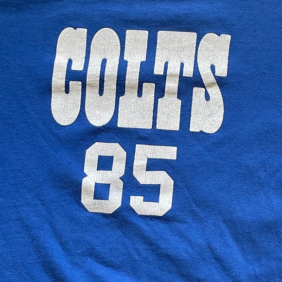 Indianapolis‎ Colts #85 Garçon Player T Shirt NFL Mens Large - Picture 2 of 5